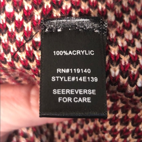 Double Zero Aztec Inspired Open Front Cardigan - Picture 5 of 7